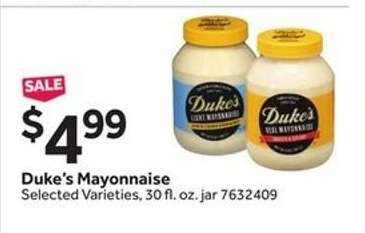 Duke's Mayonnaise