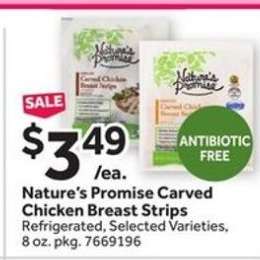 Nature's Promise Carved Chicken Breast Strips
