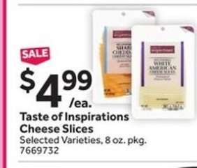 Taste of Inspirations Cheese Slices