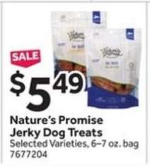Nature’s Promise Jerky Dog Treats