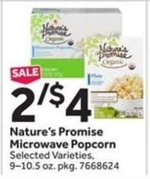 Nature's Promise Microwave Popcorn
