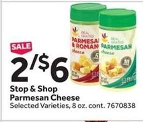 Stop & Shop Parmesan Cheese