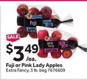Fuji or Pink Lady Apples
