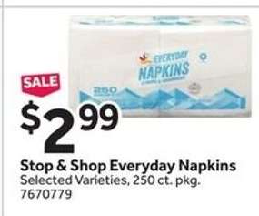 Stop & Shop Everyday Napkins