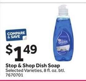 Stop & Shop Dish Soap