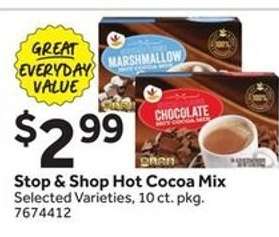 Stop & Shop Hot Cocoa Mix