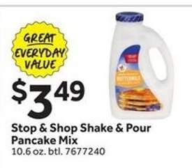 Stop & Shop Shake & Pour Pancake Mix