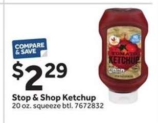 Stop & Shop Ketchup