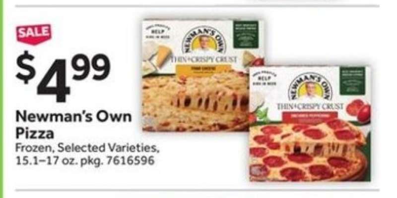 Newman's Own Pizza