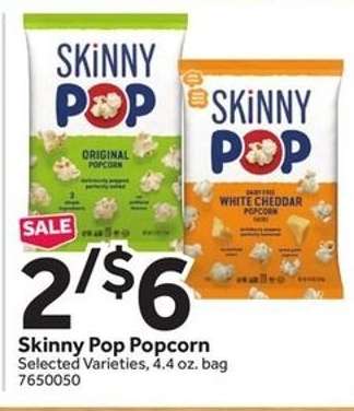 Skinny Pop Popcorn