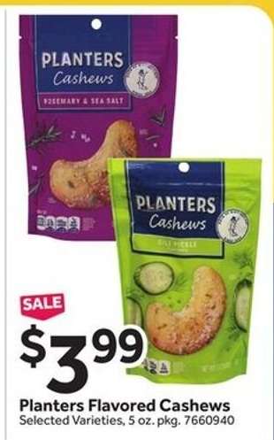 Planters Flavored Cashews