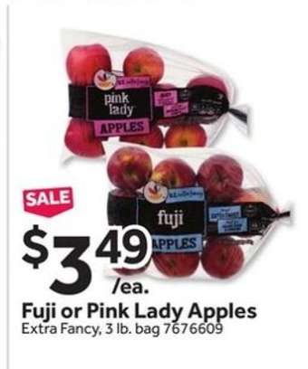 Fuji or Pink Lady Apples