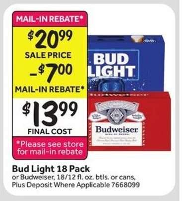 Bud Light 18 Pack
