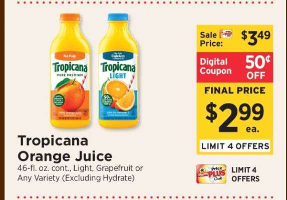 Tropicana Orange Juice