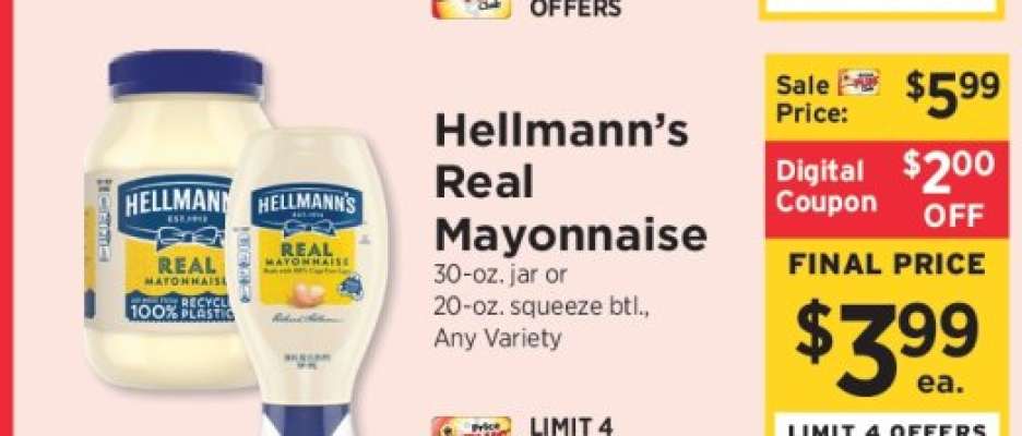 Hellmann's Real Mayonnaise