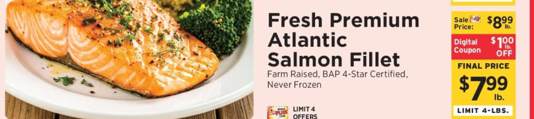 Fresh Premium Atlantic Salmon Fillet
