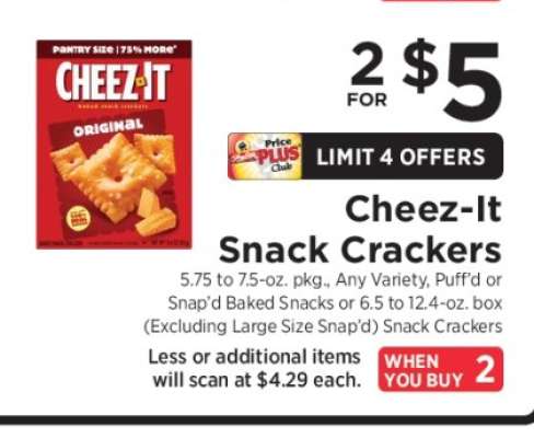 Cheez-It Snack Crackers