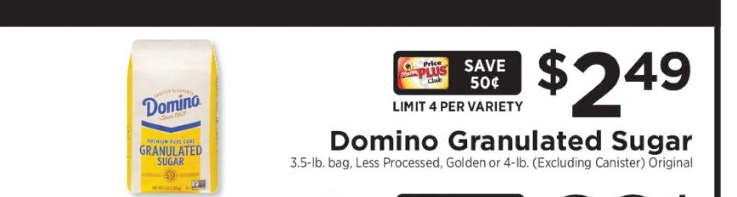 Domino Granulated Sugar