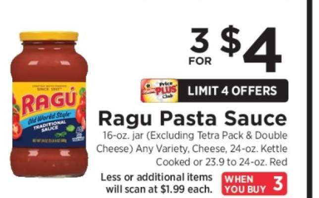 Ragú Pasta Sauce