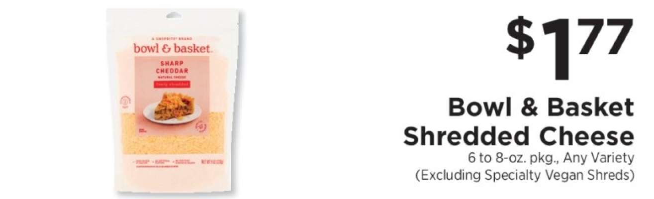 Bowl & Basket Shredded Cheese