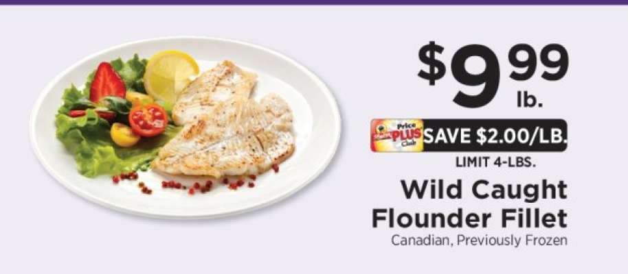 Wild Caught Flounder Fillet