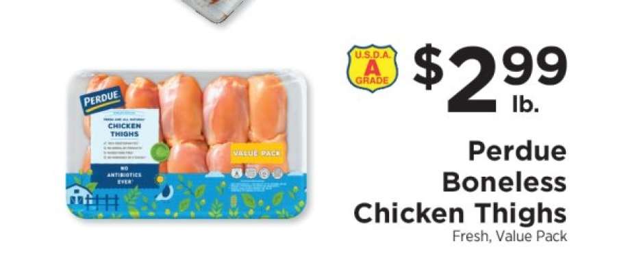 Perdue Boneless Chicken Thighs
