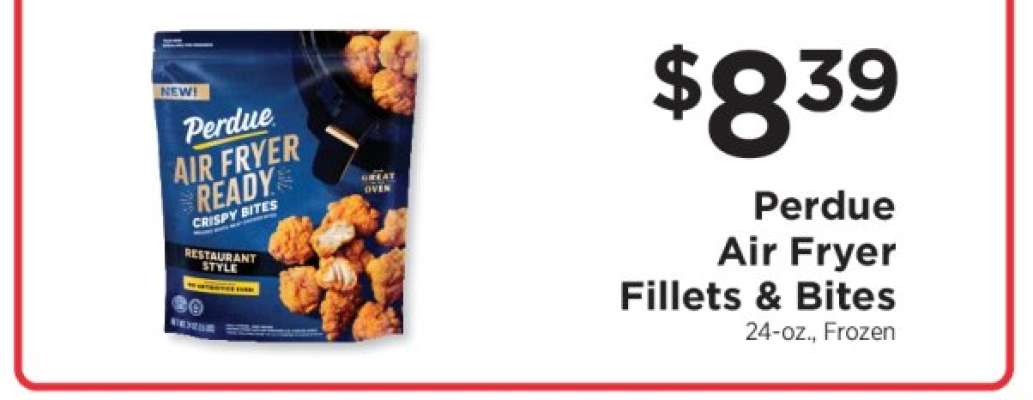 Perdue Air Fryer Fillets & Bites