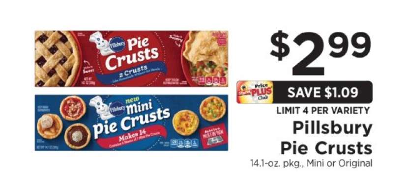 Pillsbury Pie Crusts*