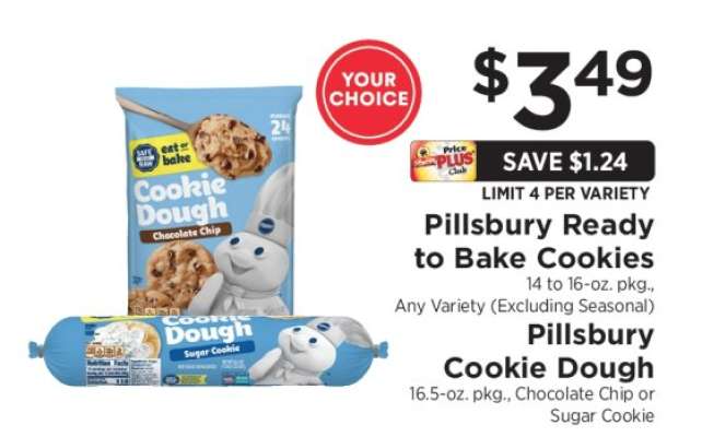 Pillsbury Ready to Bake Cookies