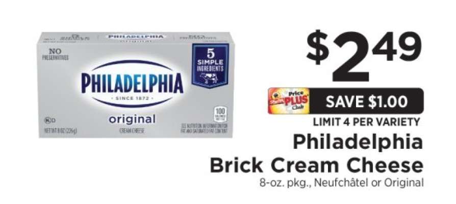 Philadelphia Brick Cream Cheese