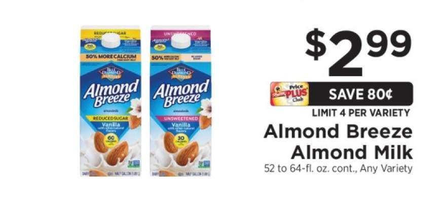 Almond Breeze Almond Milk