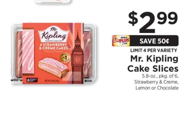 Mr. Kipling Cake Slices