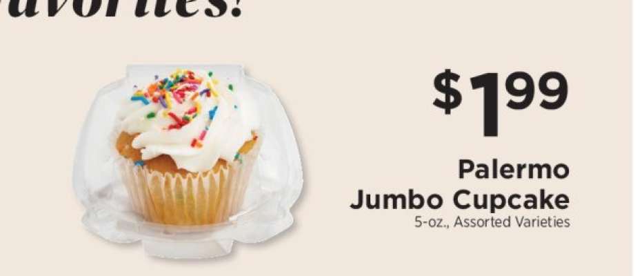Palermo Jumbo Cupcake