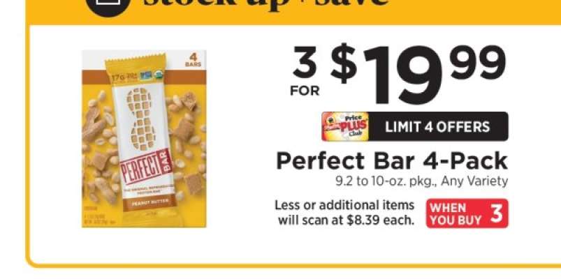 Perfect Bar 4-Pack