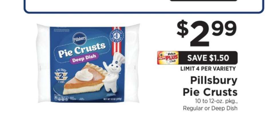 Pillsbury Pie Crusts*