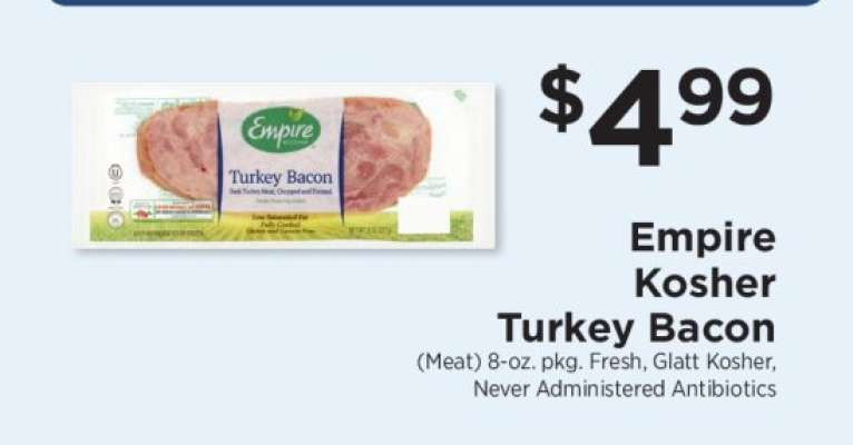 Empire Kosher Turkey Bacon