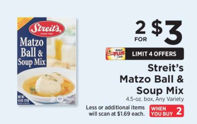 Streit's Matzo Ball & Soup Mix