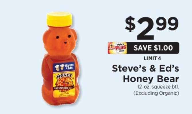 Steve's & Ed's Honey Bear