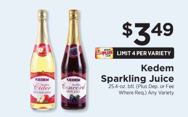 Kedem Sparkling Juice