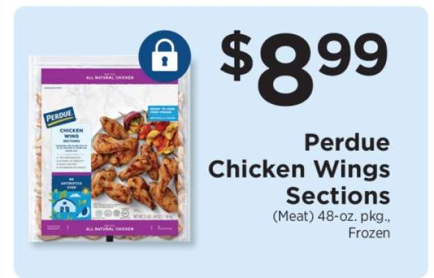 Perdue Chicken Wings Sections