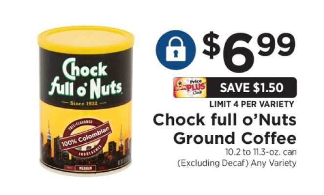 Chock full O'Nuts Ground Coffee
