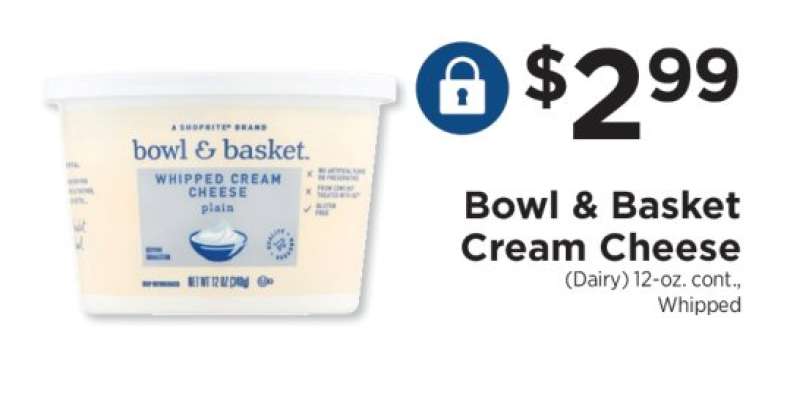 Bowl & Basket Cream Cheese