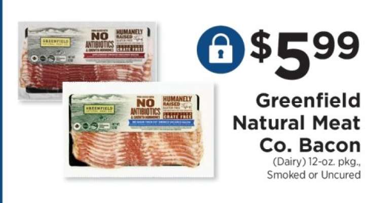 Greenfield Natural Meat Co. Bacon