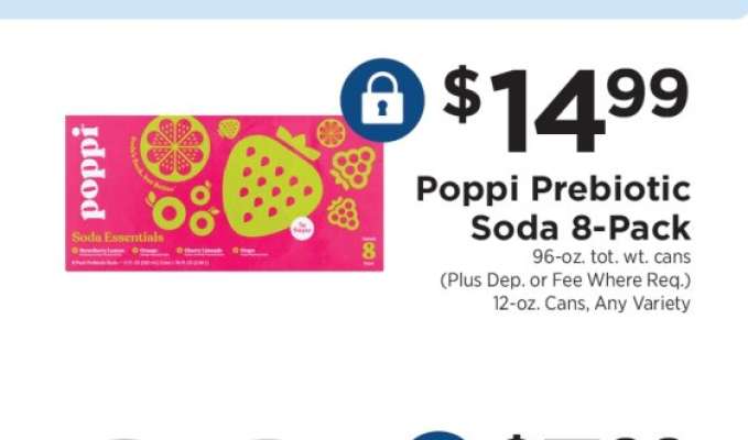 Poppi Prebiotic Soda 8-Pack