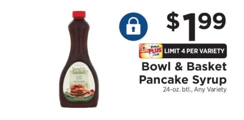 Bowl & Basket Pancake Syrup