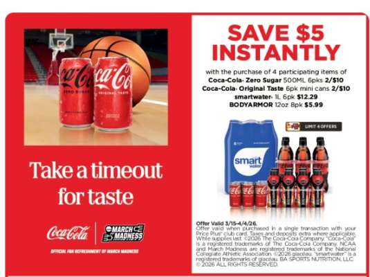 Coca-Cola Zero Sugar 500ML 6pks