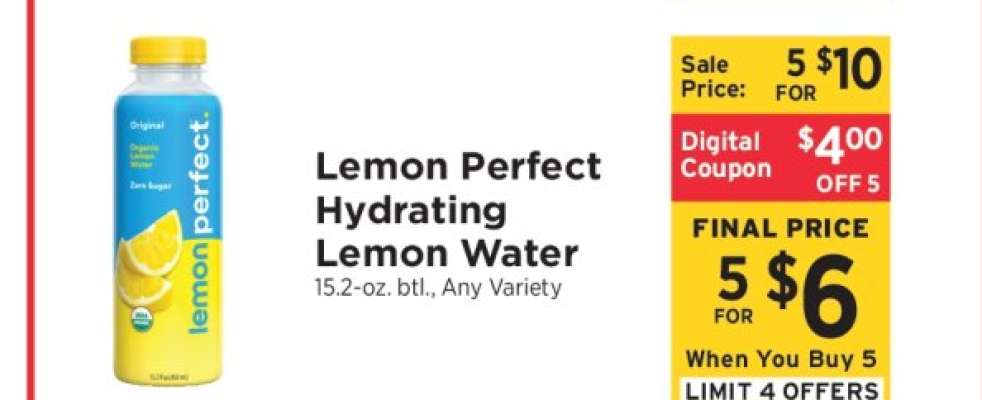 Lemon Perfect Hydrating Lemon Water