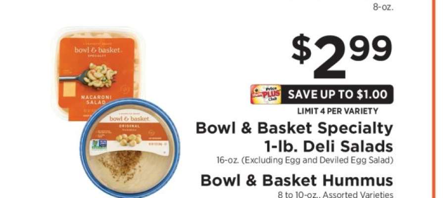 Bowl & Basket Specialty 1-lb. Deli Salads