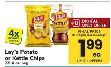 Lay's Potato or Kettle Chips