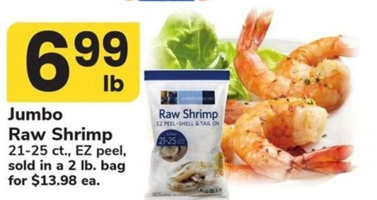Jumbo Raw Shrimp